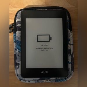 Amazon e-Reader with Fourth Wing Sleeve
